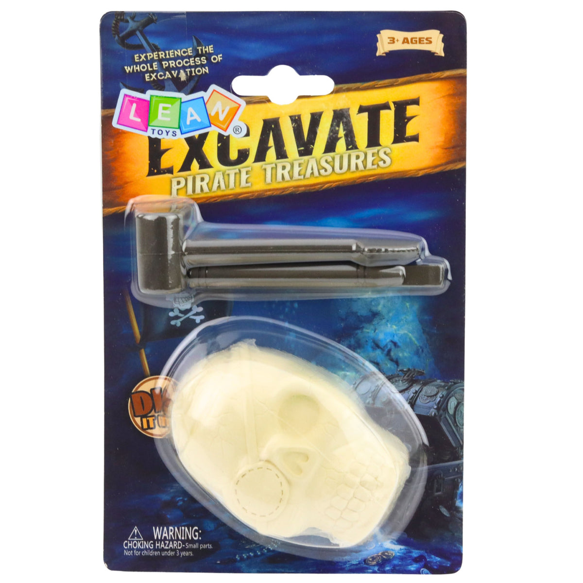 Pirate Archaeology Treasure Dig Tool Kit