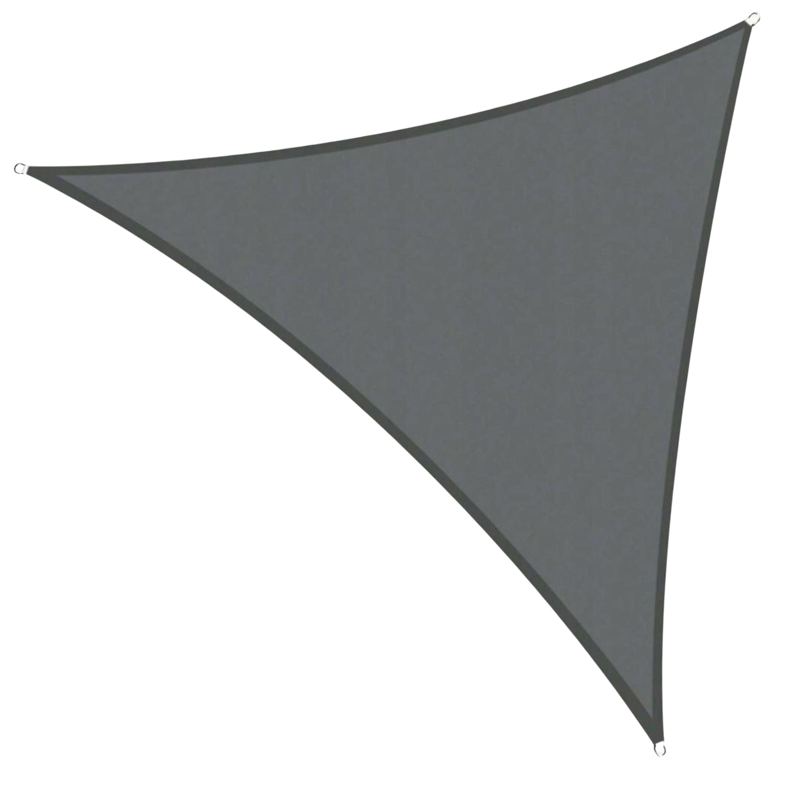Garden Sun Sail Waterproof Triangle Gray 400x400 Cm