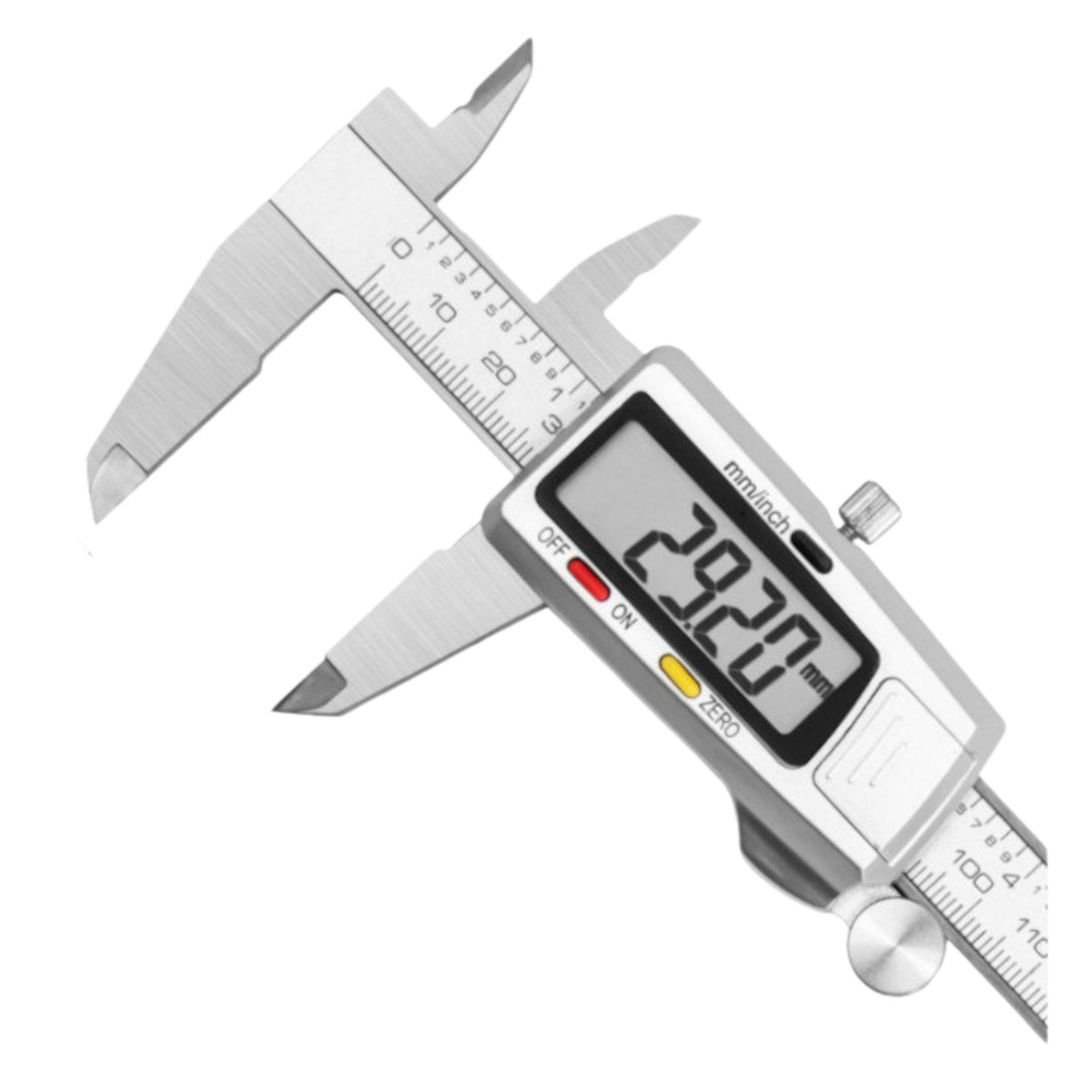 Elektronisk Digital Lcd Bromsok Precision Rostfritt Stål 150 Mm