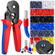 Crimping Tool Set For Cable Connectors And Ferrules 1800 Pcs.