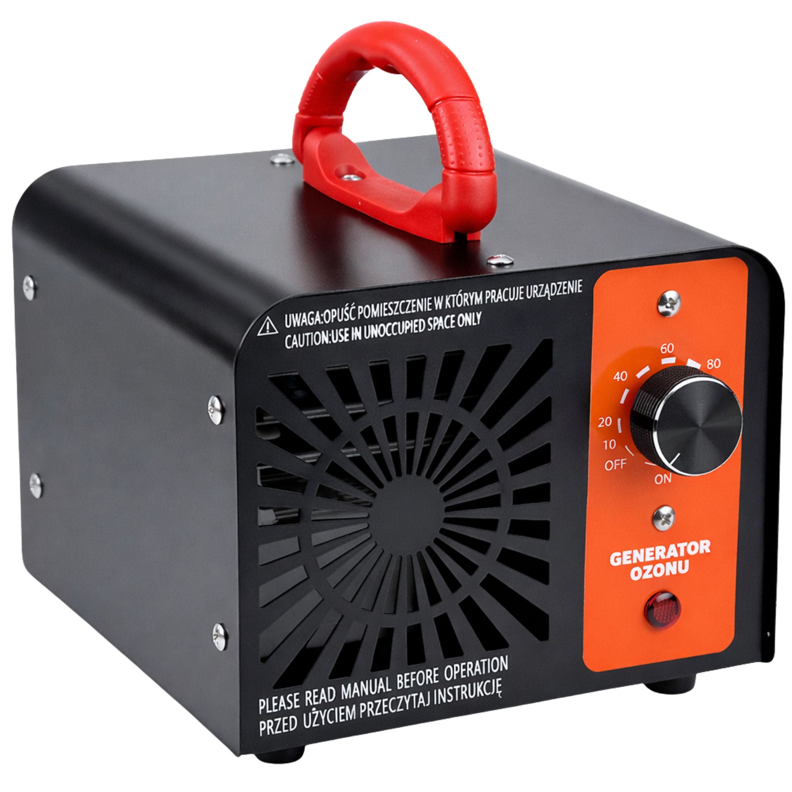 Ozone Generator Lean Ozonator 155w 60000mg Timer 120 Min