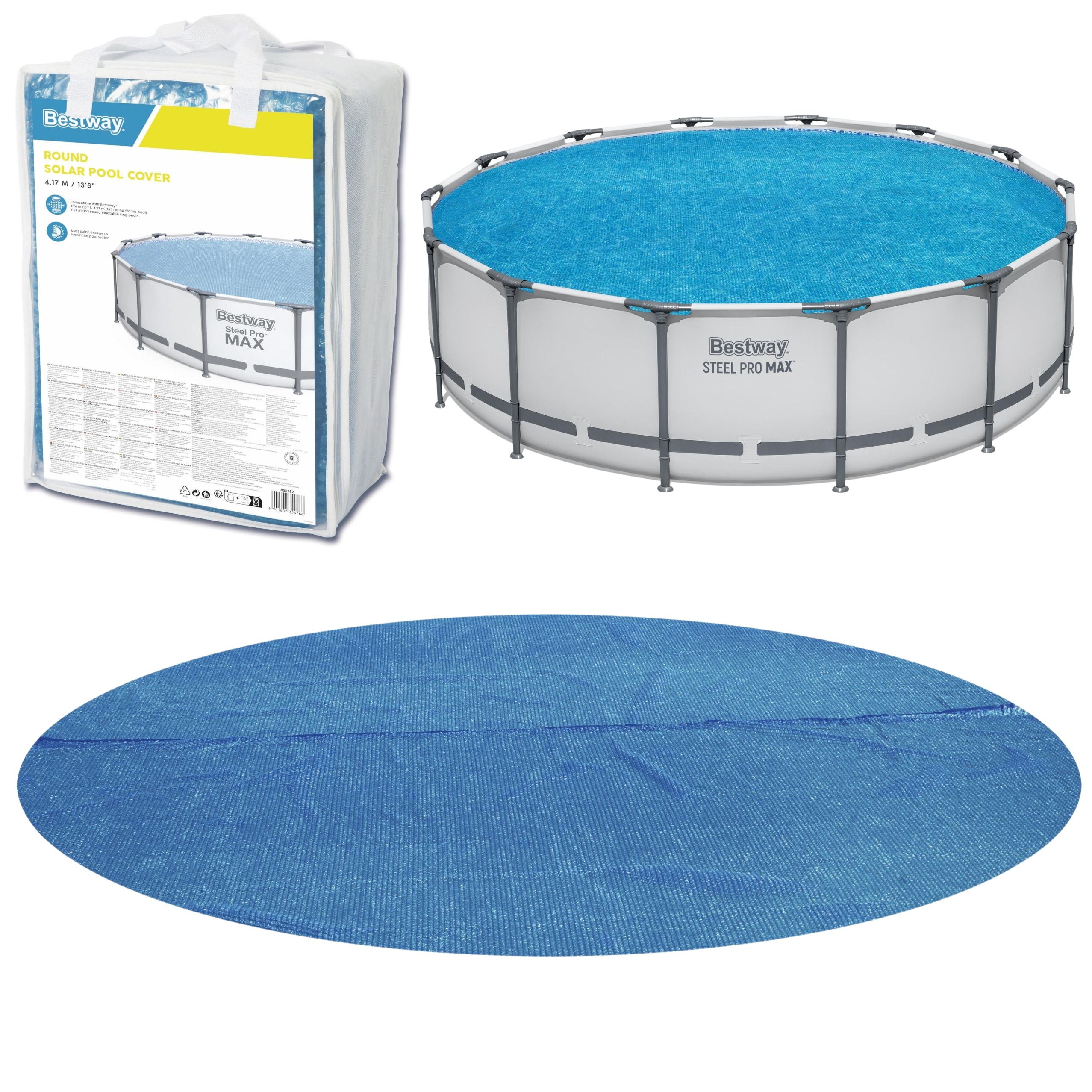 Solar Pool Cover Bubble Wrap 427cm Bestway 58252