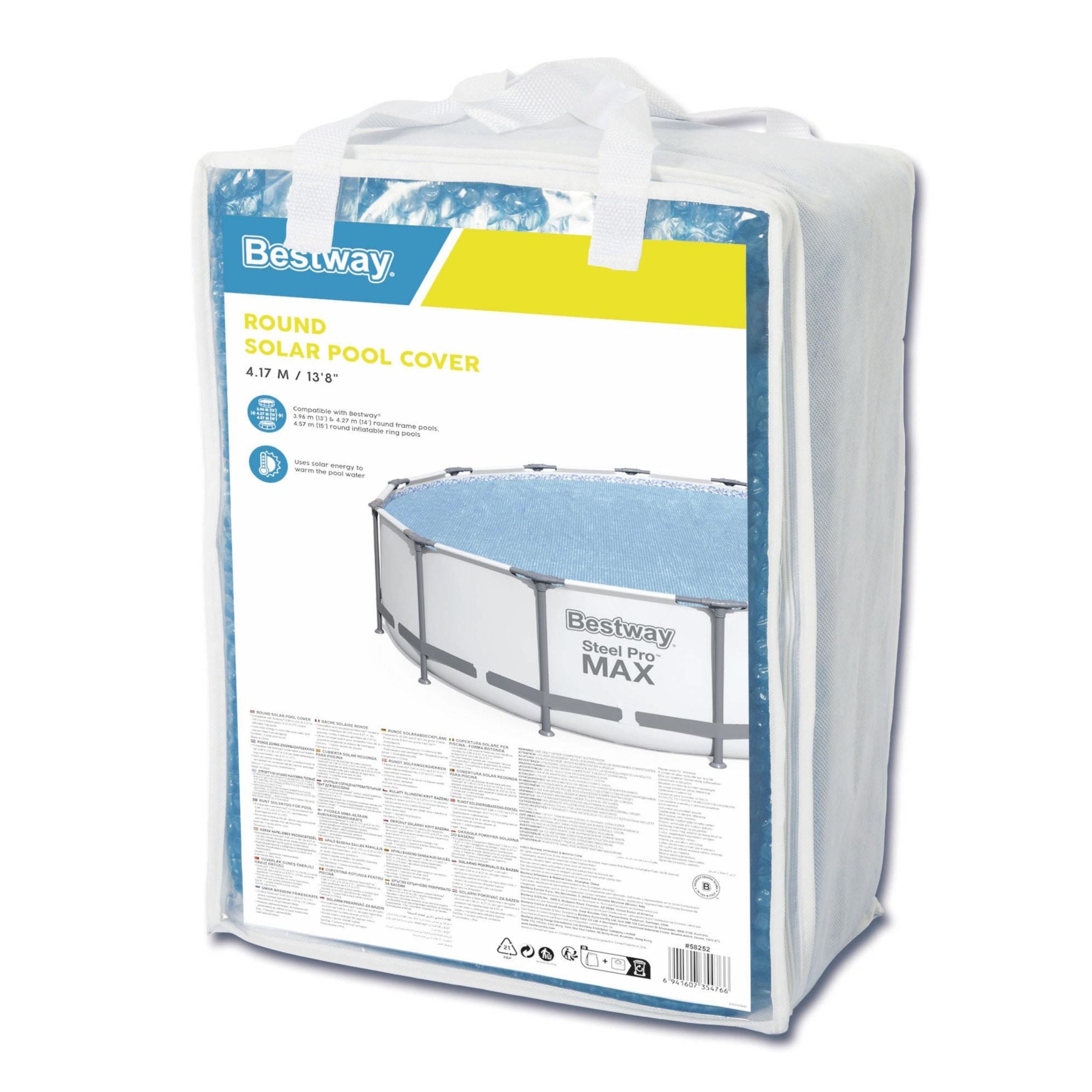 Solar Pool Cover Bubble Wrap 427cm Bestway 58252
