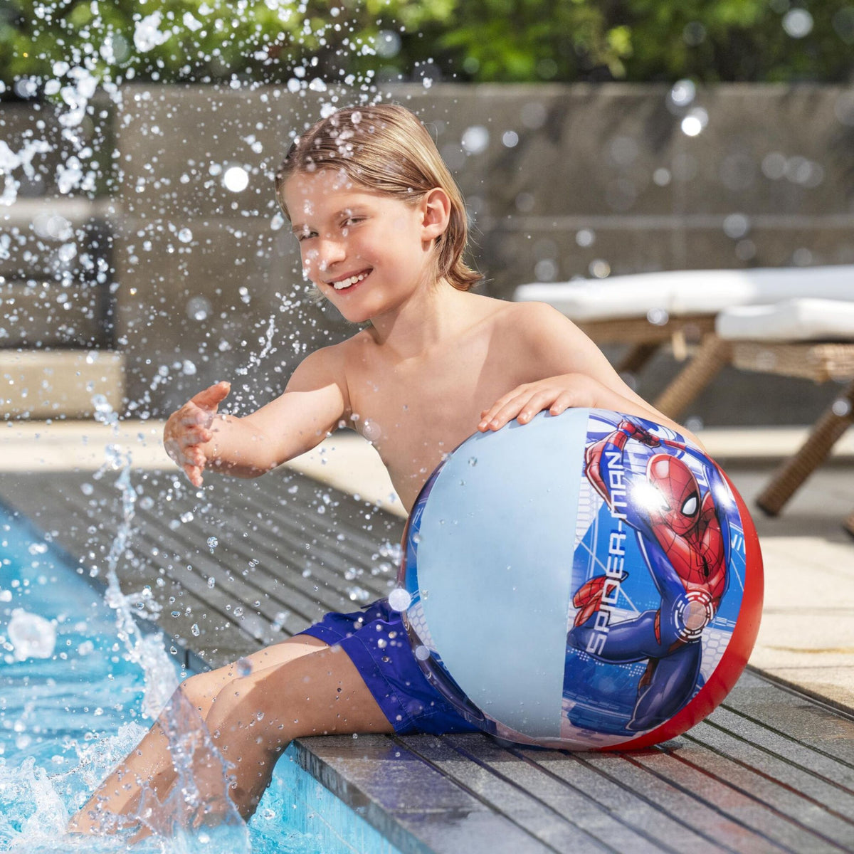 Pallone da spiaggia gonfiabile Marvel Spider-man 51 cm Bestway 98002