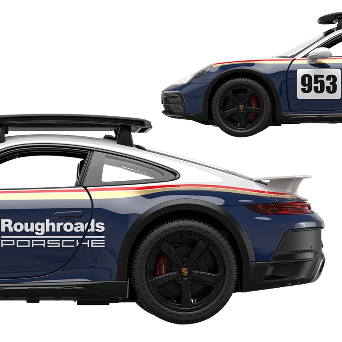 Porsche 911 Dakar Performance Remote Controlled Rc Rastar 1:14