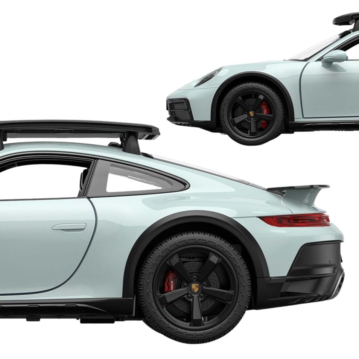 Porsche 911 Dakar Standard Version Remote Controlled Rc Rastar 1:14