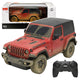 Jeep Wrangler Rubicon-muddy Remote Controlled Rc Car Red Rastar 1:24