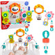 Sensory Arch With Lion For Crib Car Seat Stroller Mirror Rattle