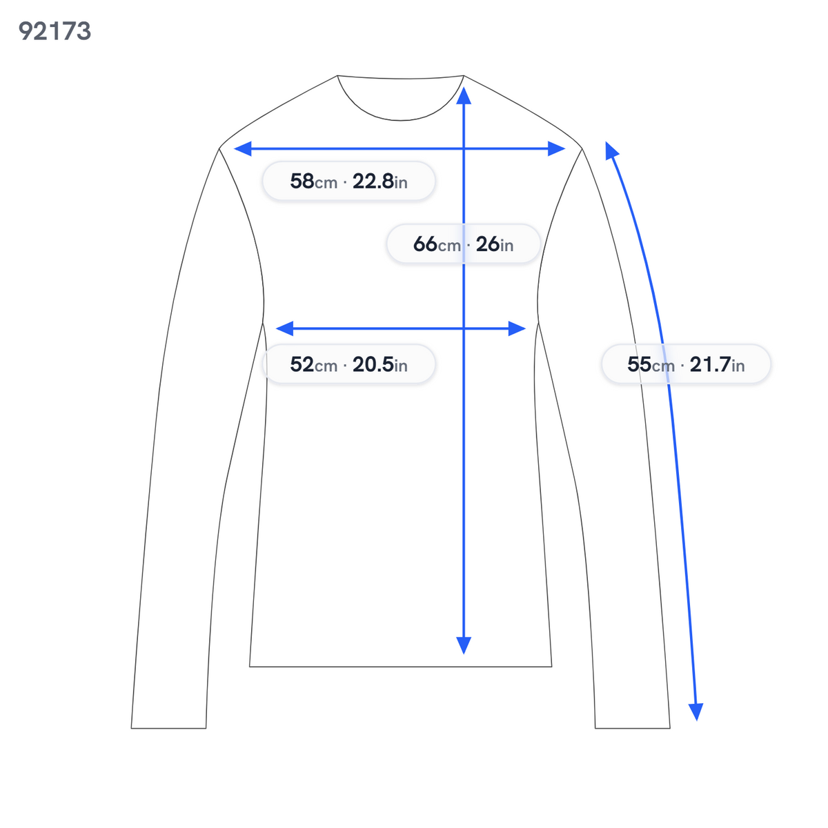 Sweatshirt Blue City