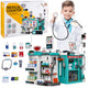 Large Medical Set Medical Table Doctor Lights Sounds Accessories 77pcs.