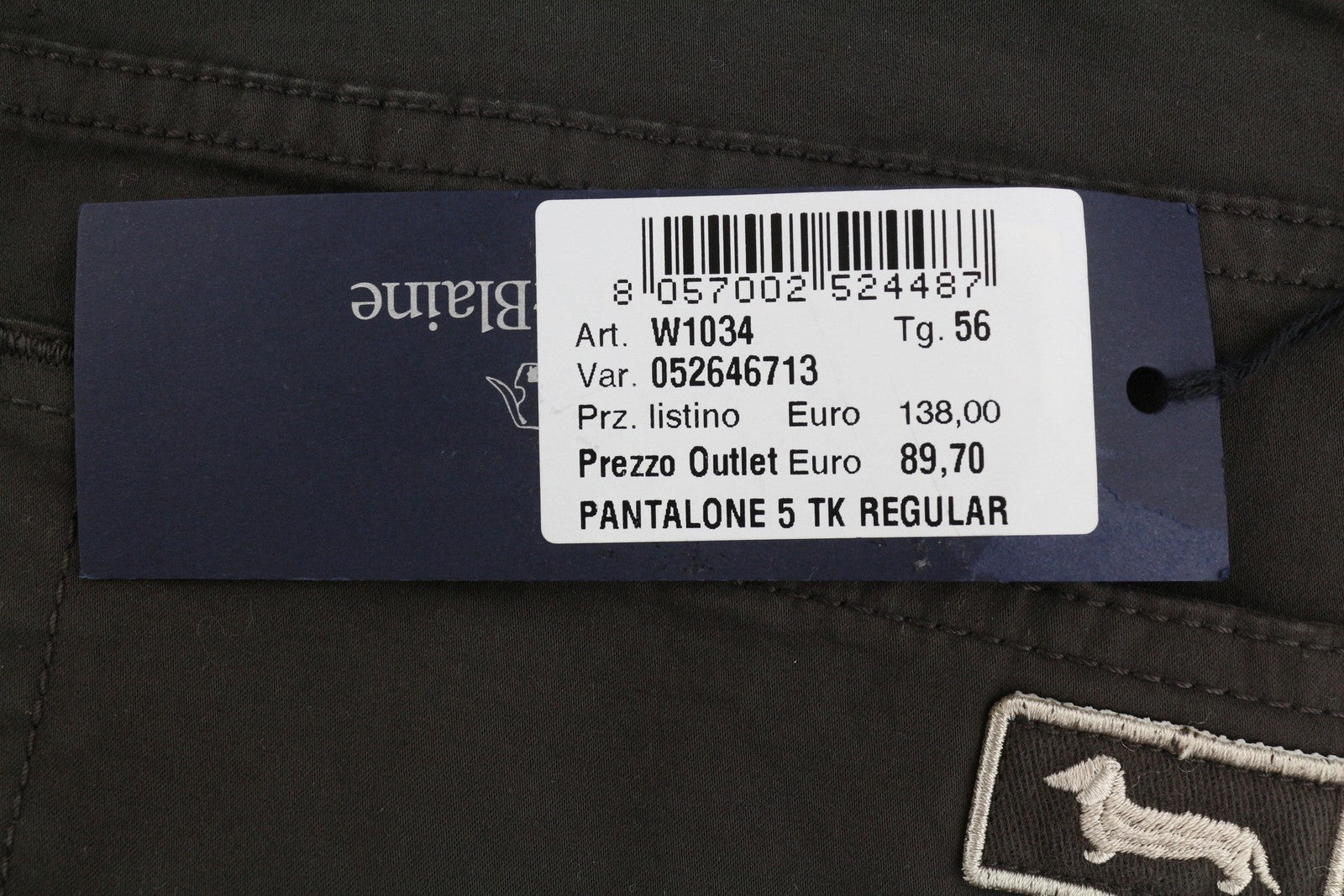 Brown Cotton Trousers