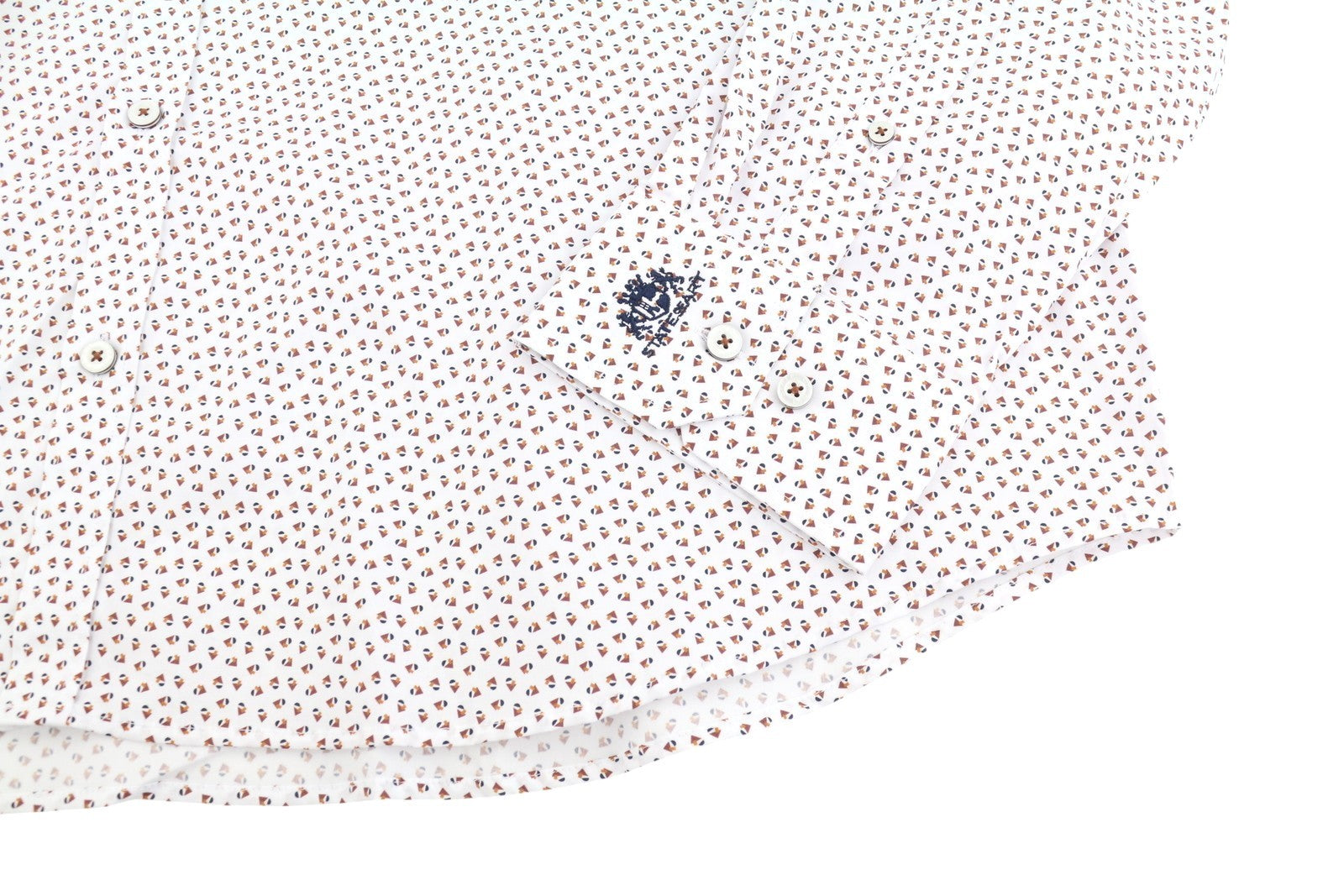 Camisa de algodão branco
