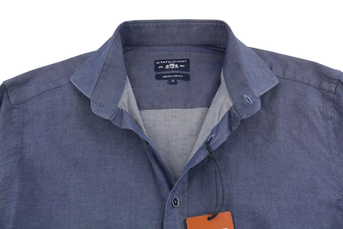 Blue Cotton Shirt