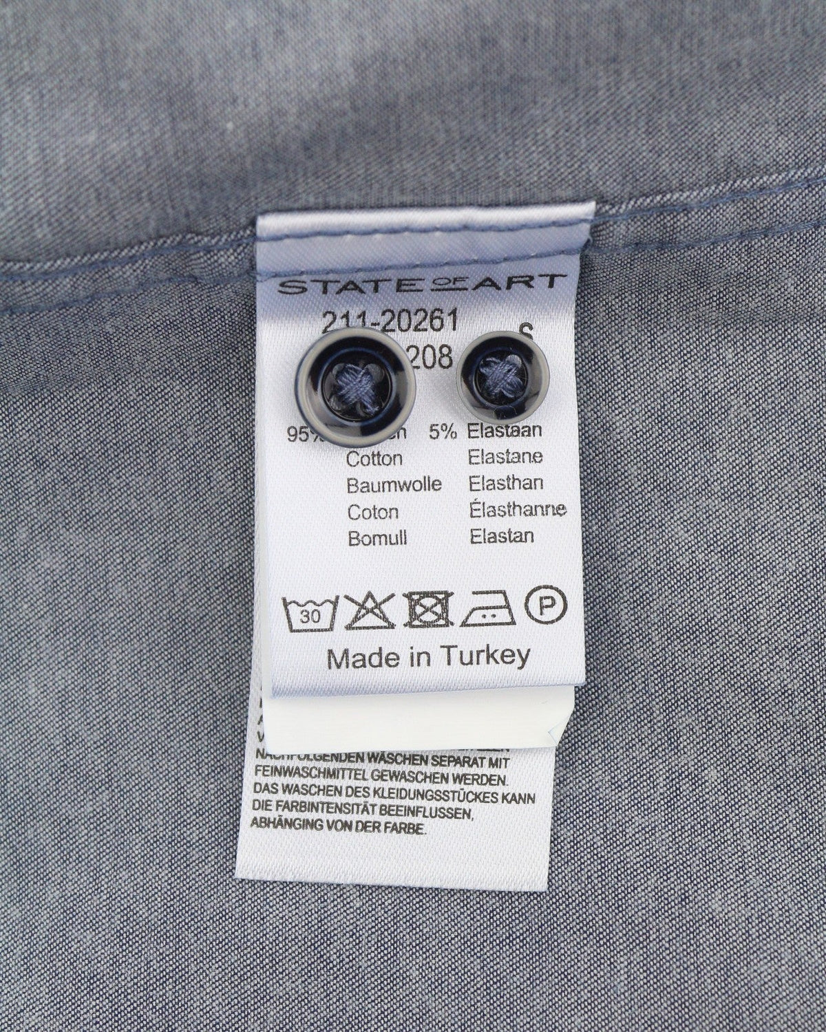 Blue Cotton Shirt