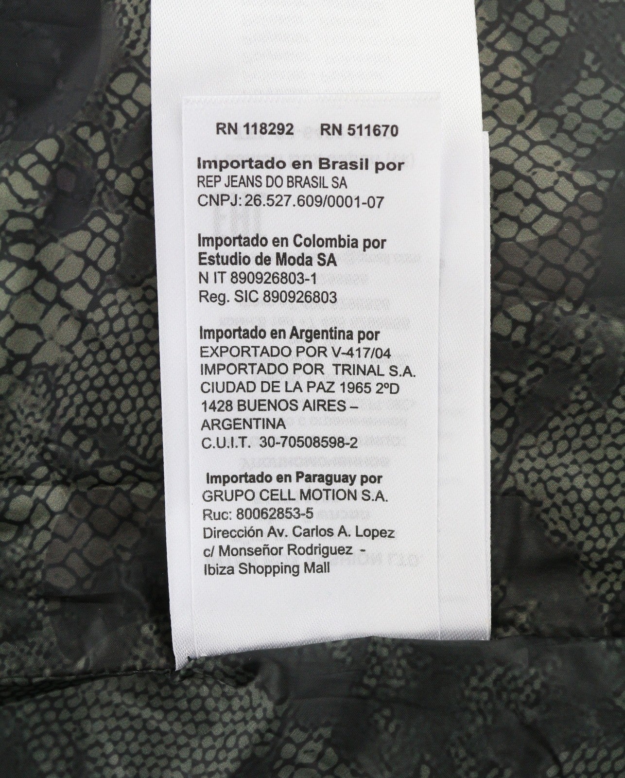 Black Polyester Jacket