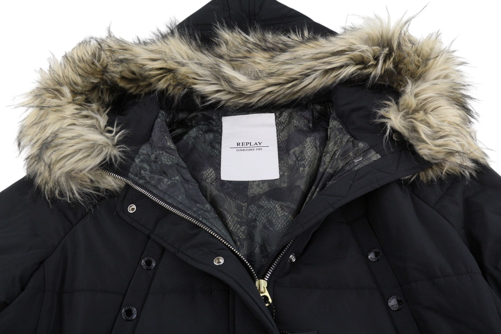 Black Polyester Jacket