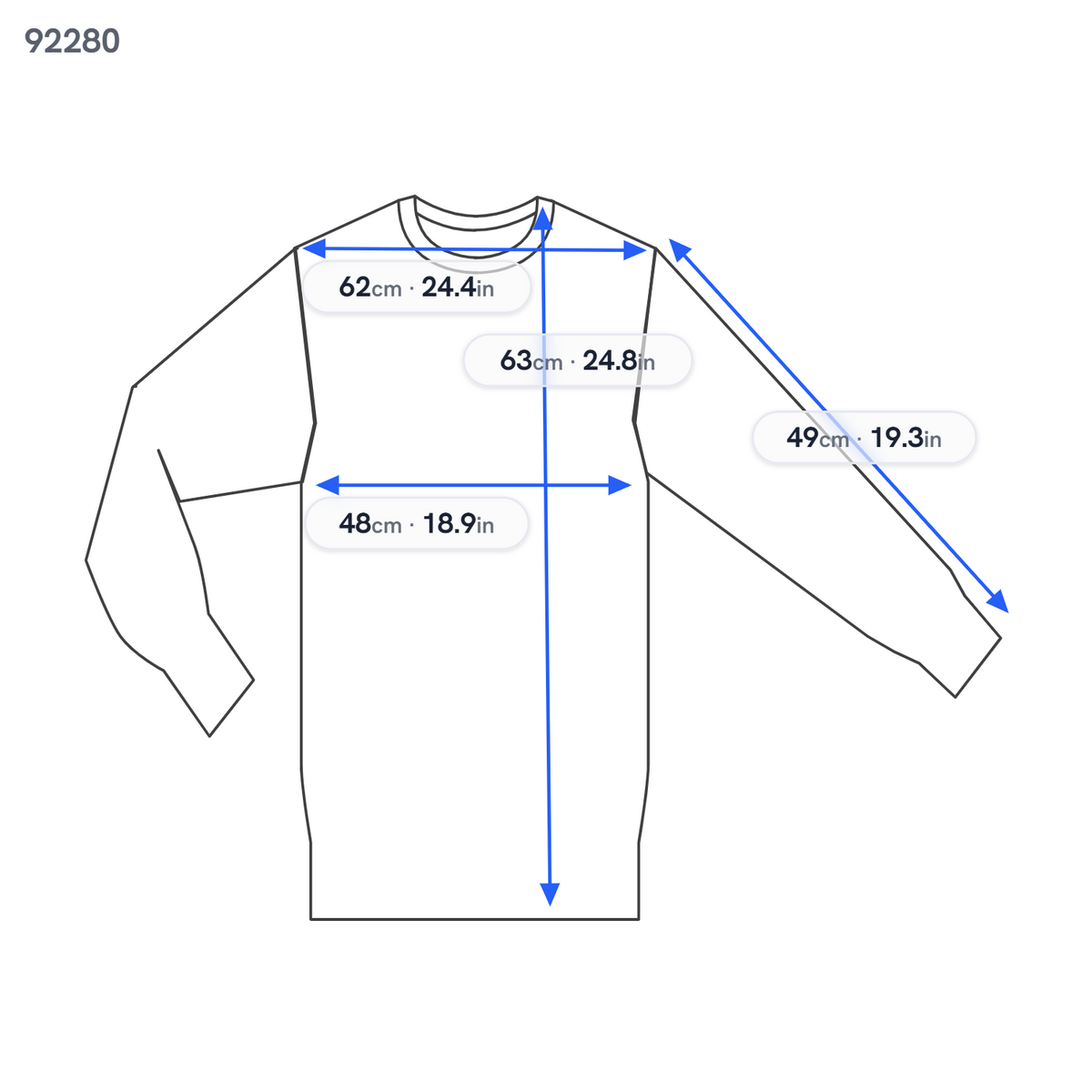 Black Polyester Jumper