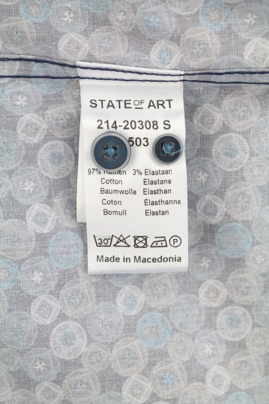 Blue Cotton Shirt