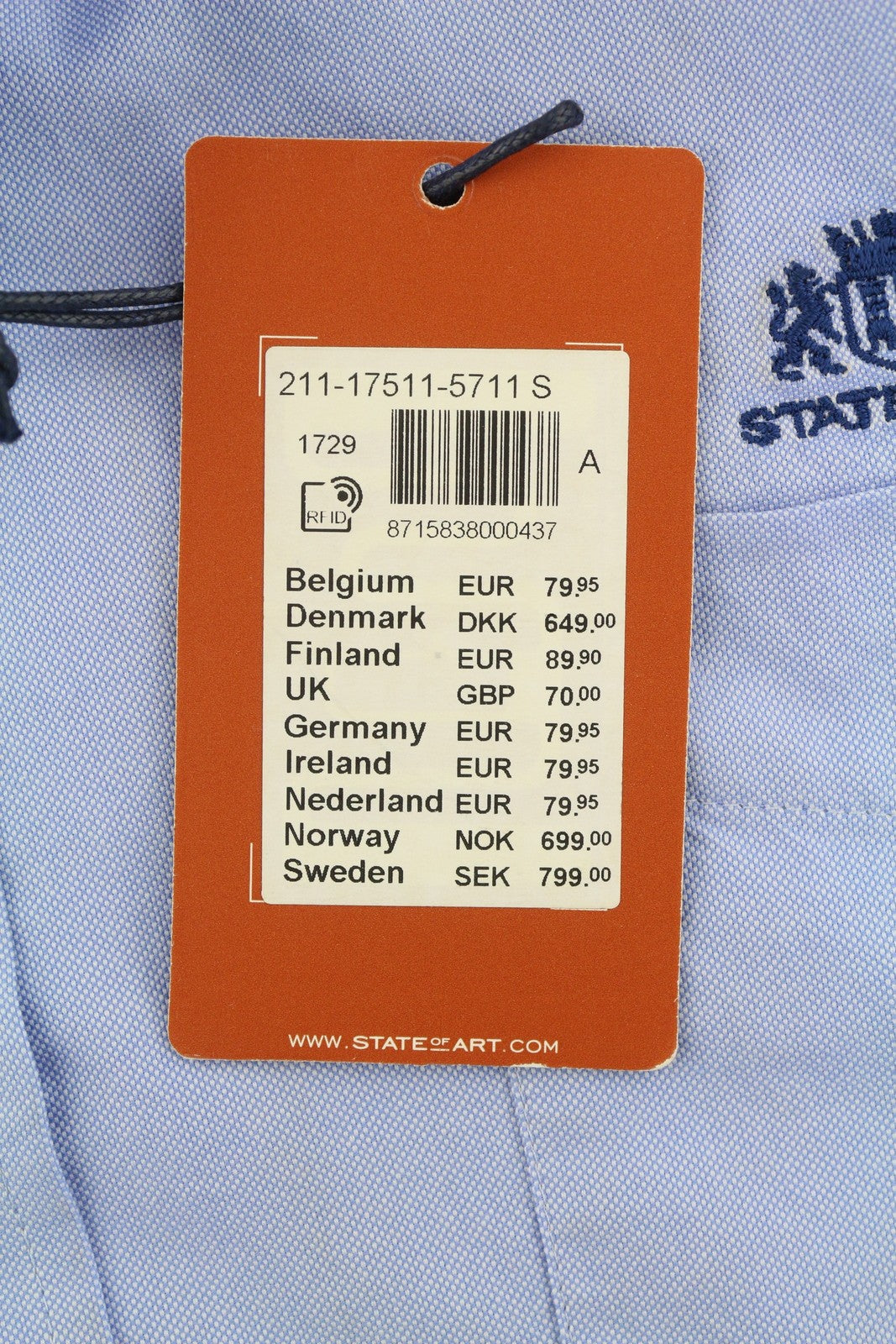Blue Cotton Shirt