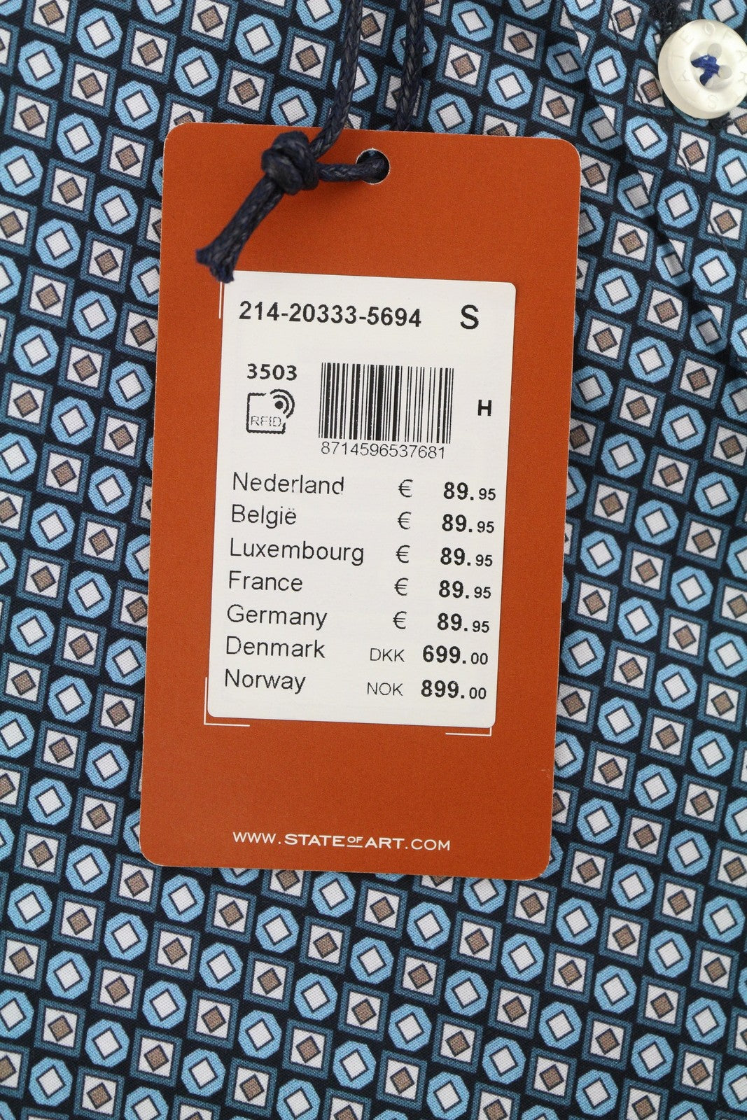 Blue Cotton Shirt