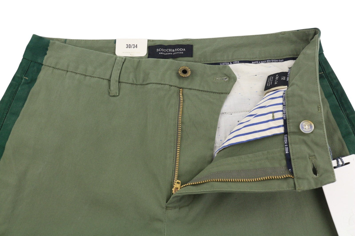 Green Cotton Trousers