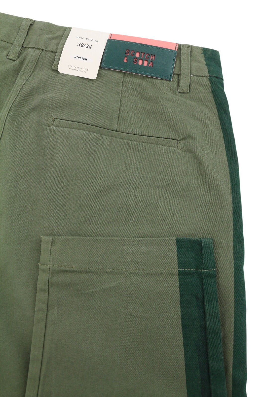 Green Cotton Trousers