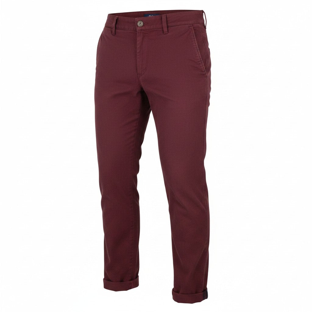 Pantaloni roșii din bumbac