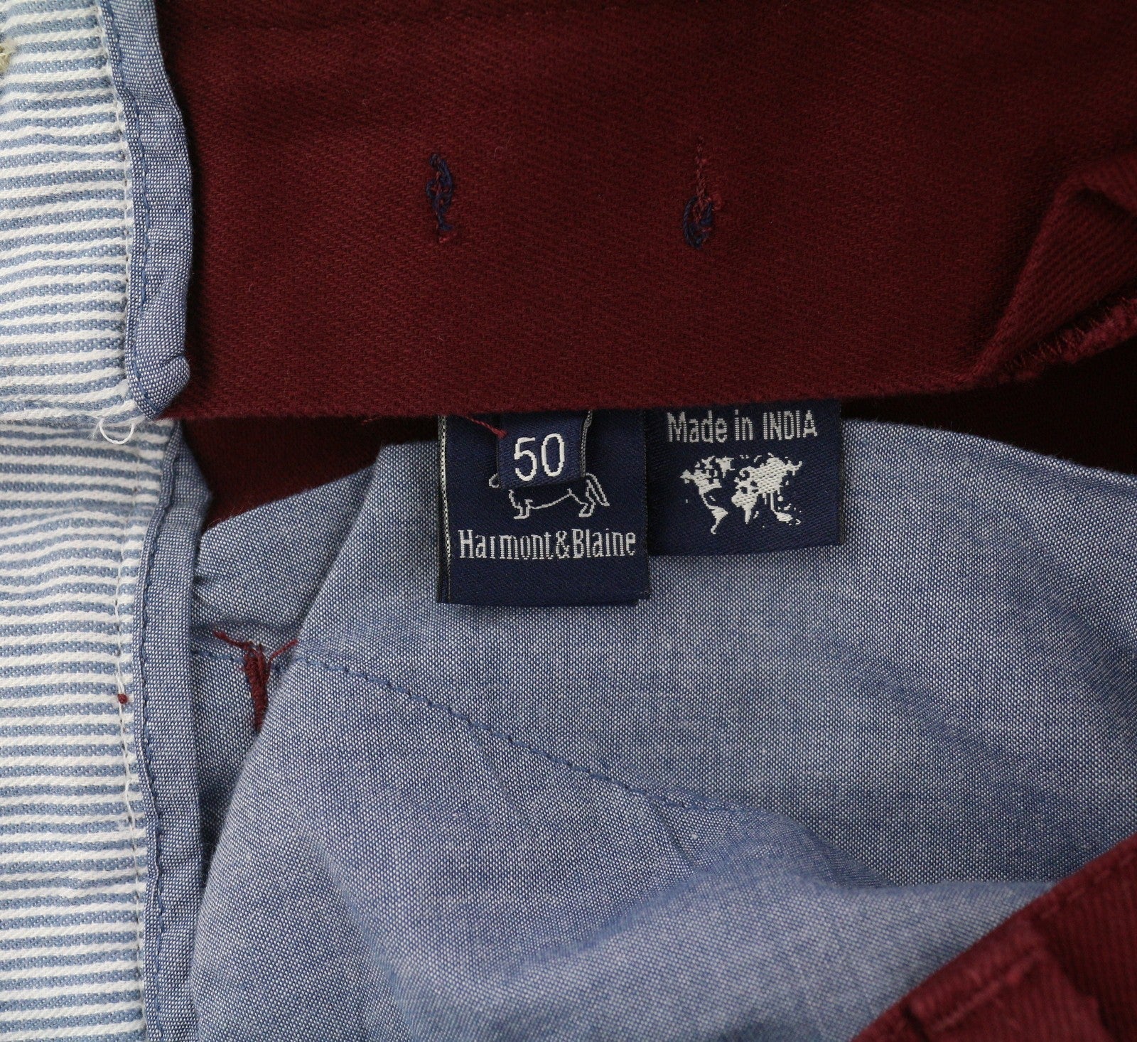 Red Cotton Trousers