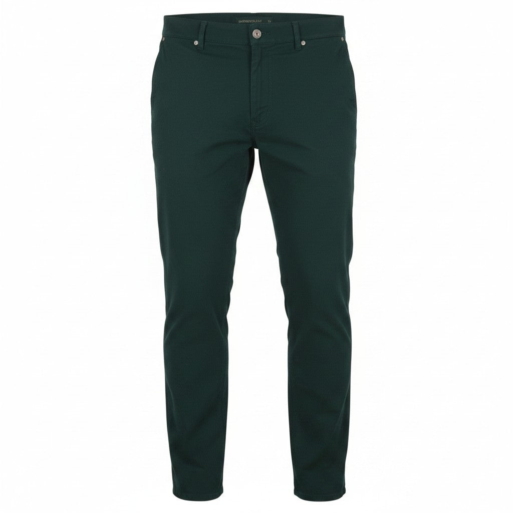 Green Cotton Trousers