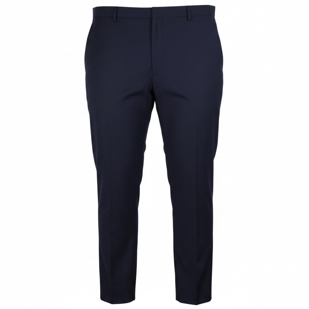 Blue Wool Trousers