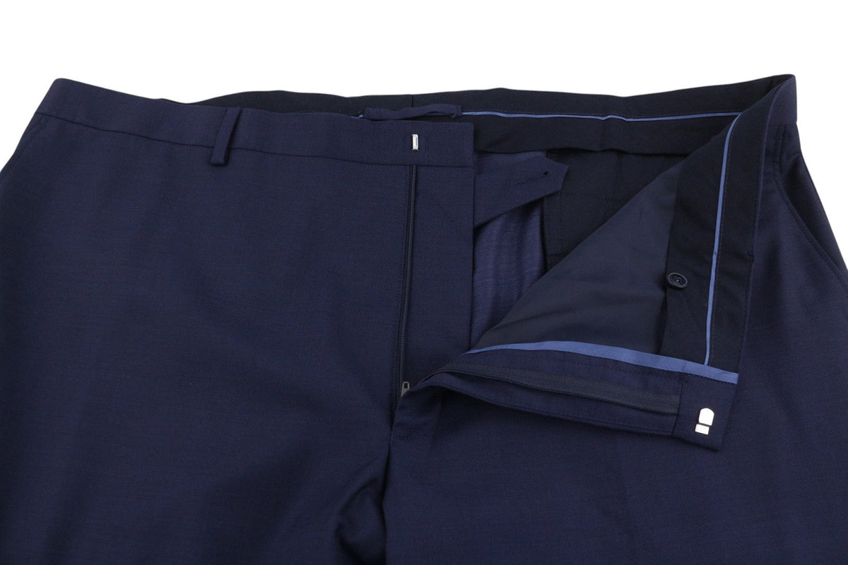 Blue Wool Trousers