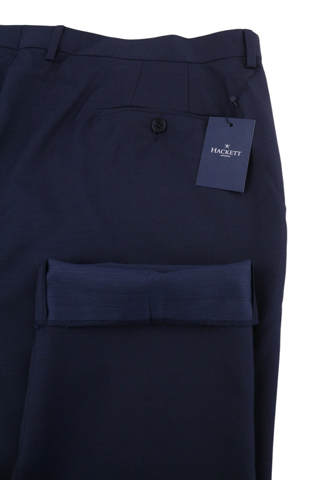 Blue Wool Trousers