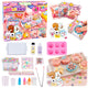Creative Plastic Set Creating Squishy Decorative Desserts Flowers Diy