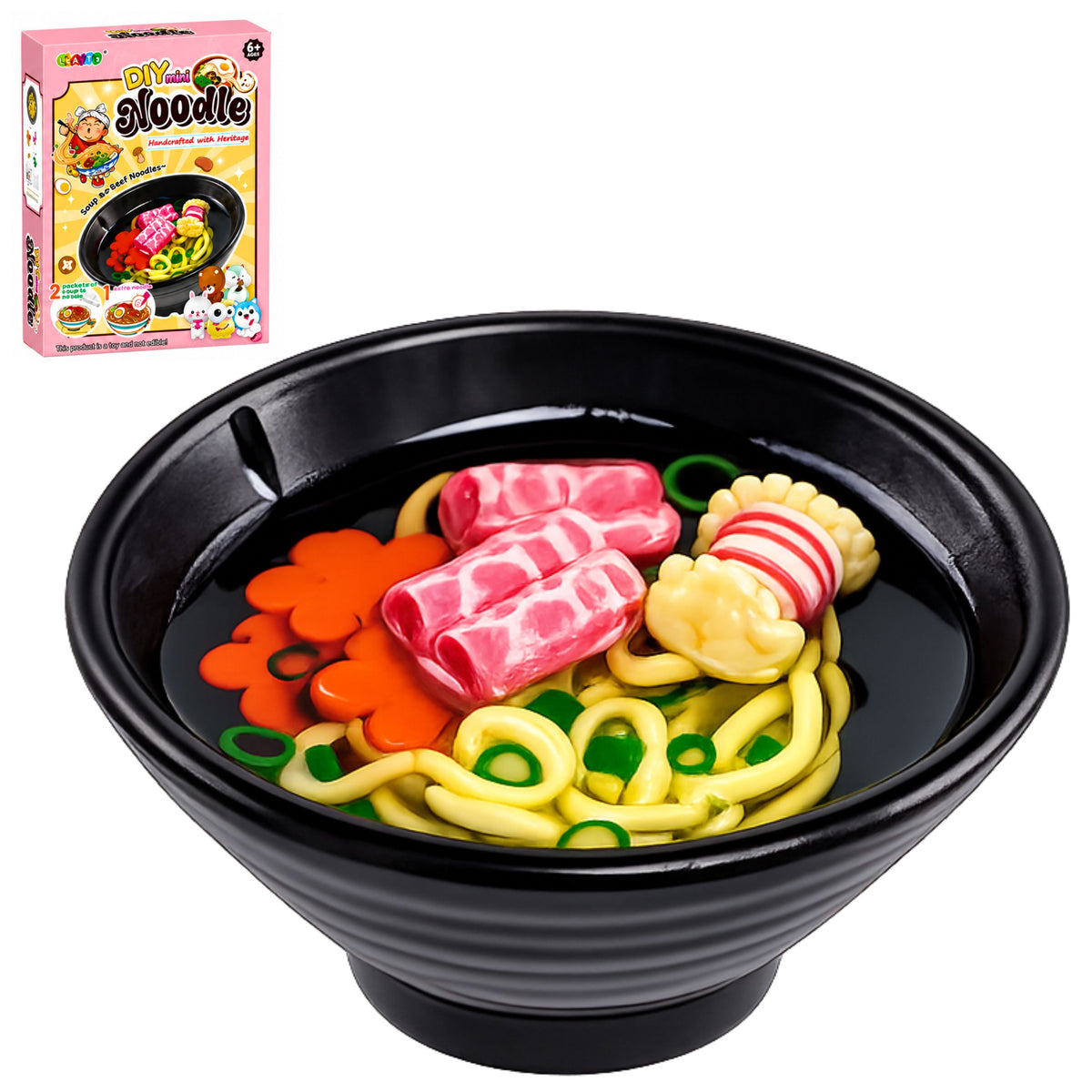 Направи си сам Ramen Noodles Ключодържател Висулка Творчески комплект за деца