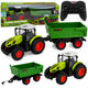 Remote Controlled Rc Agricultural Tractor With Tipper Trailer And Lights 1:24
