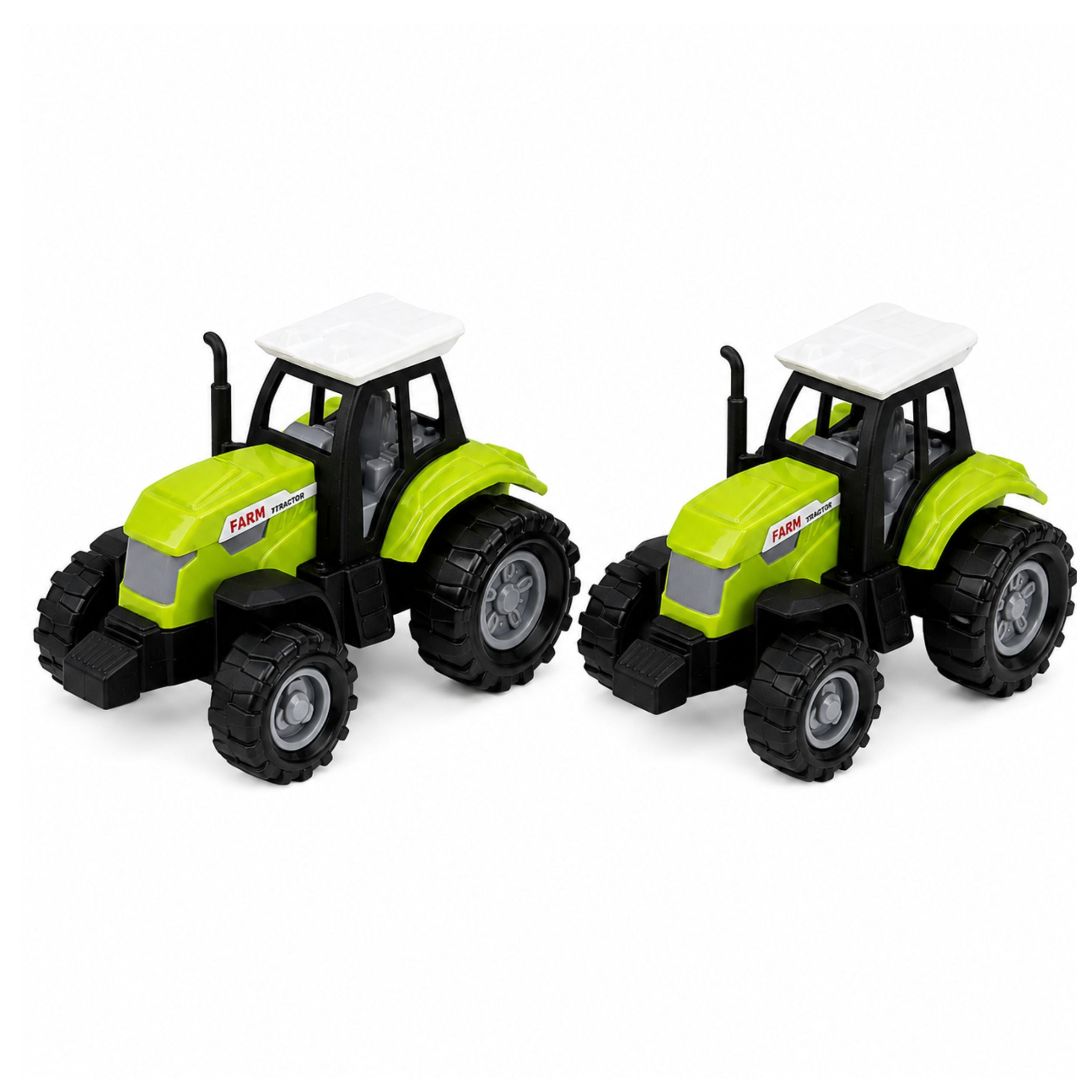 Farm Set With Tractor Agricultural Vehicles Animals Accessories 28 Pcs.