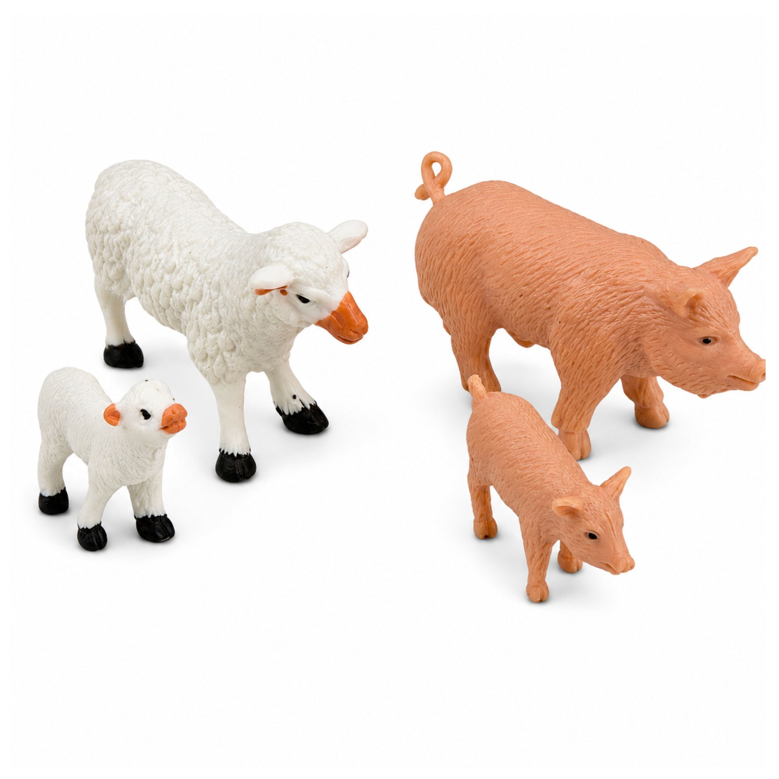 Farm Set With Tractor Agricultural Vehicles Animals Accessories 28 Pcs.