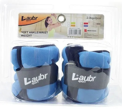 Pesos Fitness Laubr Sport Soft Azul
