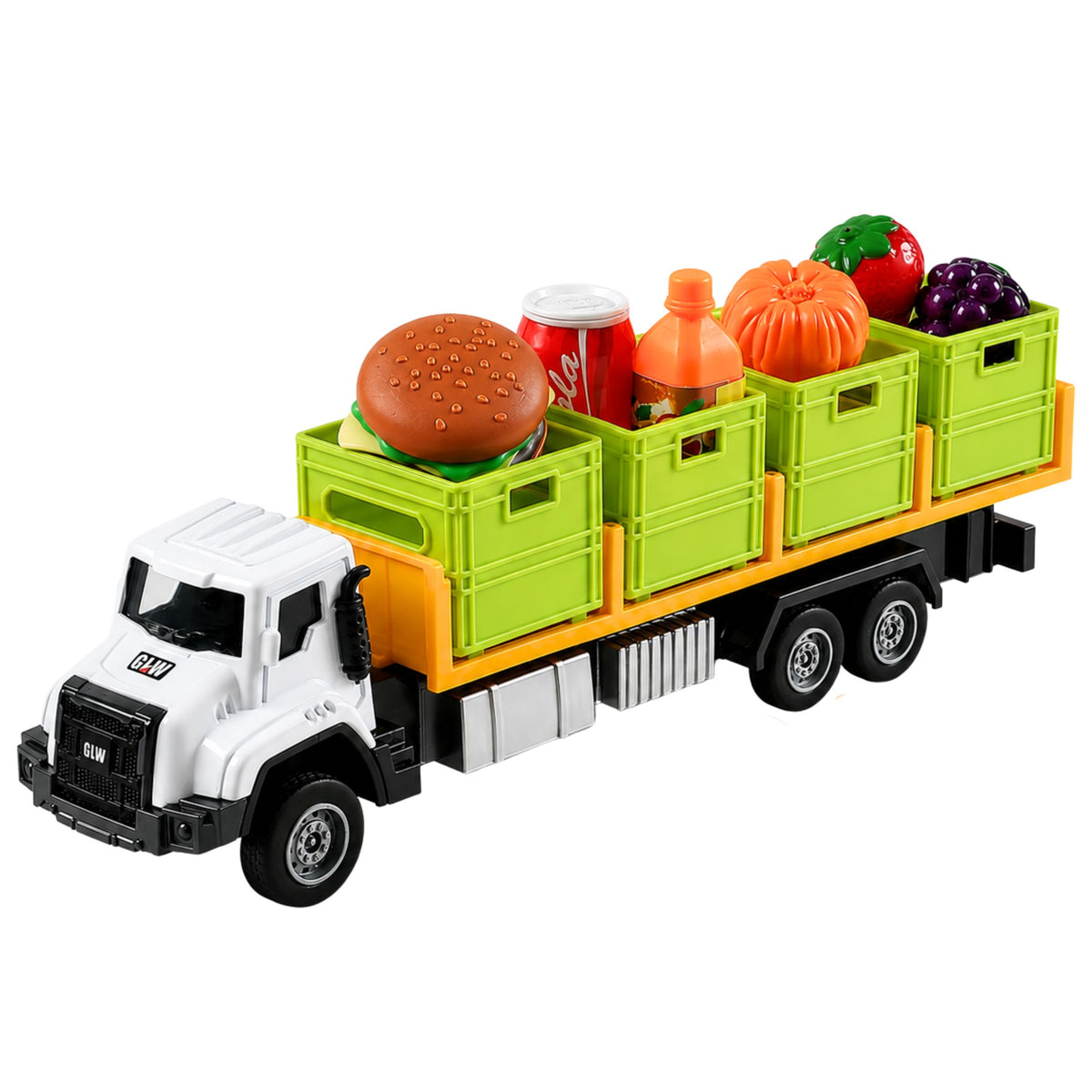 Green Food Transport Truck 1:55