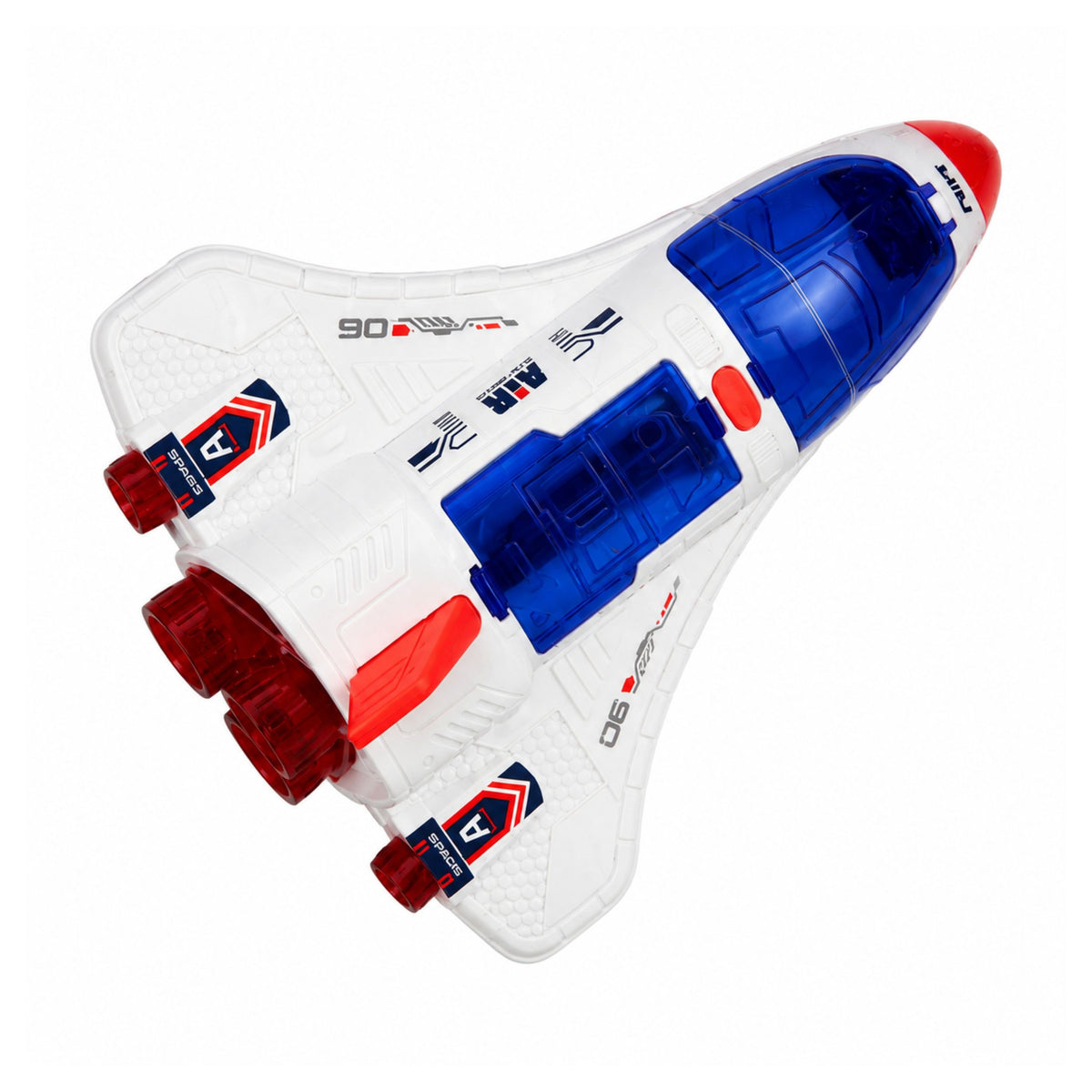 Set di astronauti satellitari del veicolo di ricerca UFO dello Space Shuttle