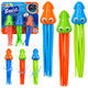 Squid Jellyfish Diving Toys For Children's Pool Bath 3pcs.