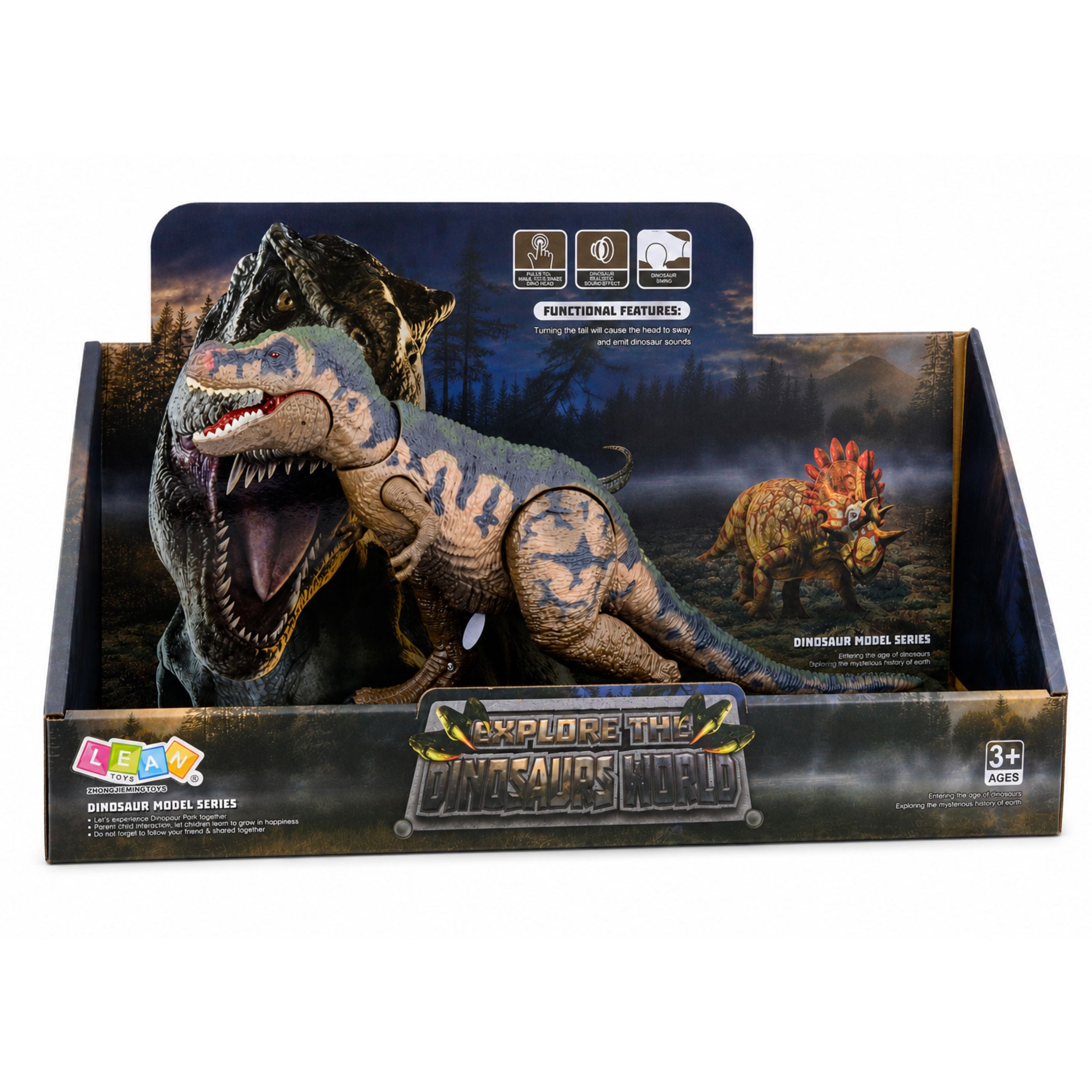 T-rex Dinosaur Figure Tyrannosaurus Rex Realistic Movable Limbs Sound