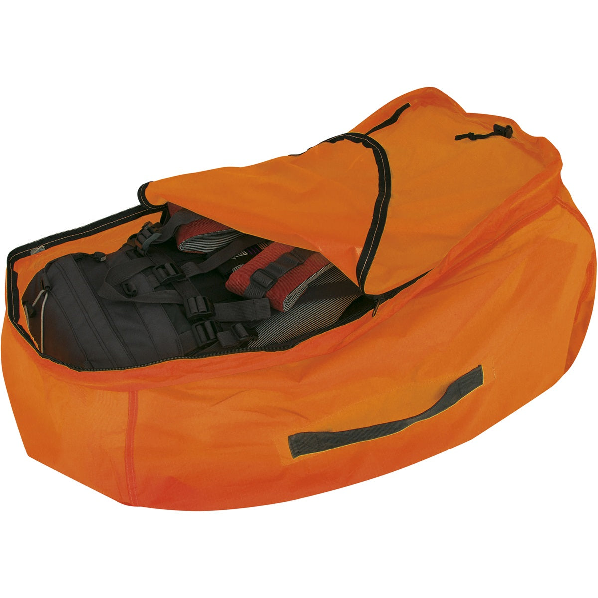 Travelsafe Regen-/transport Combihoes M Oranje