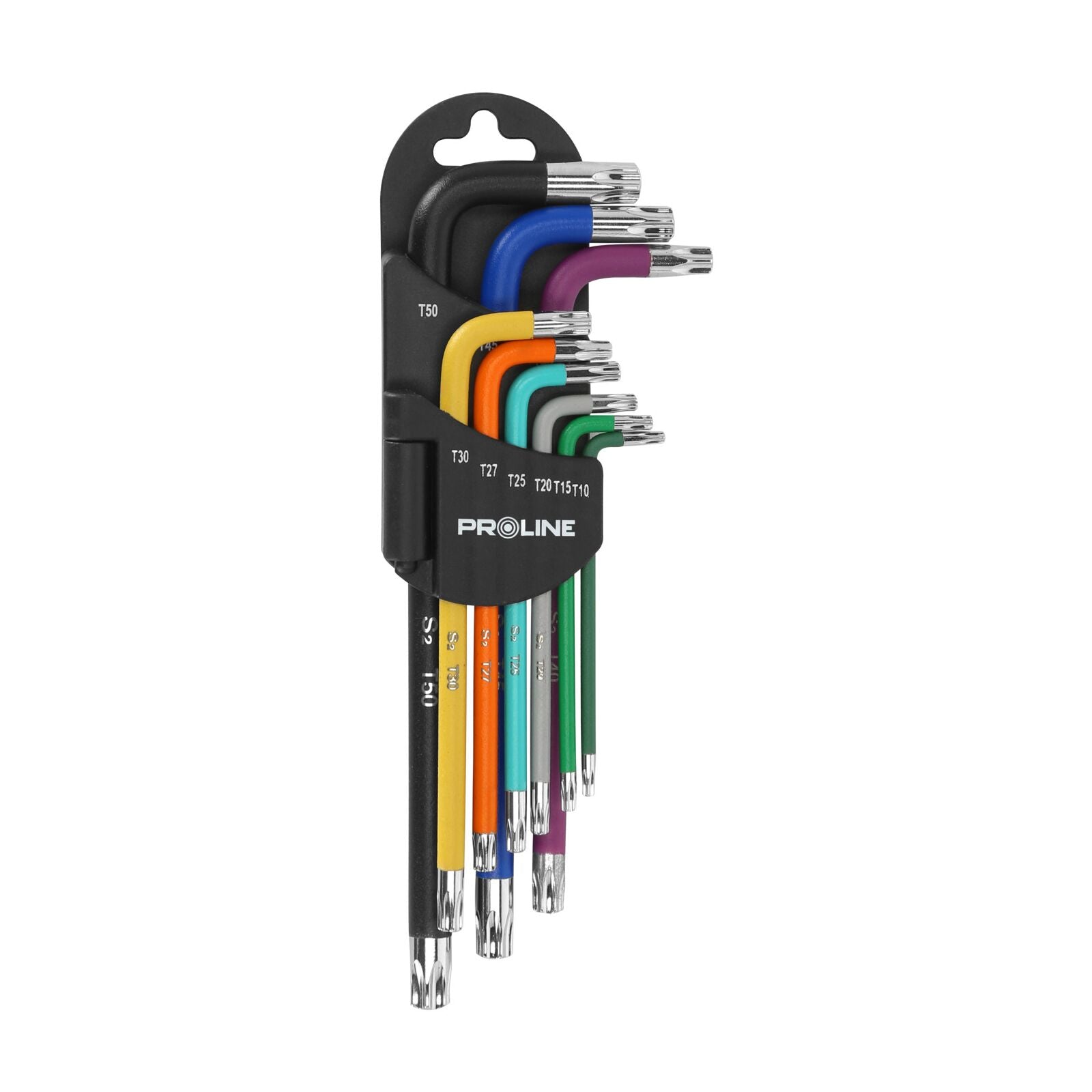Комплект дълги ключове Torx T10-t50 S2 Proline