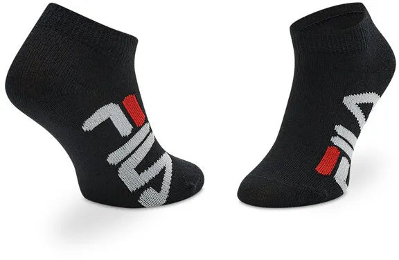 Kindersokken Fila Stocaí Invisible 6-Pack Uni Zwart Zwart 31-34