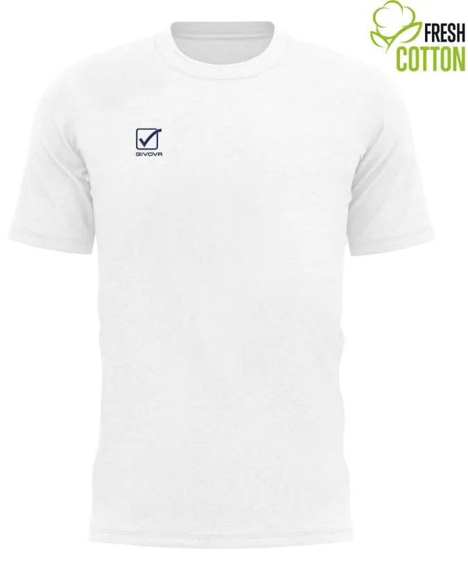Tricou Givova Cotone Alb Alb