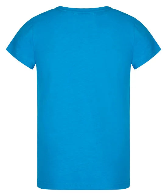 T-léine teanndáileog lúb do leanaí gorm 128