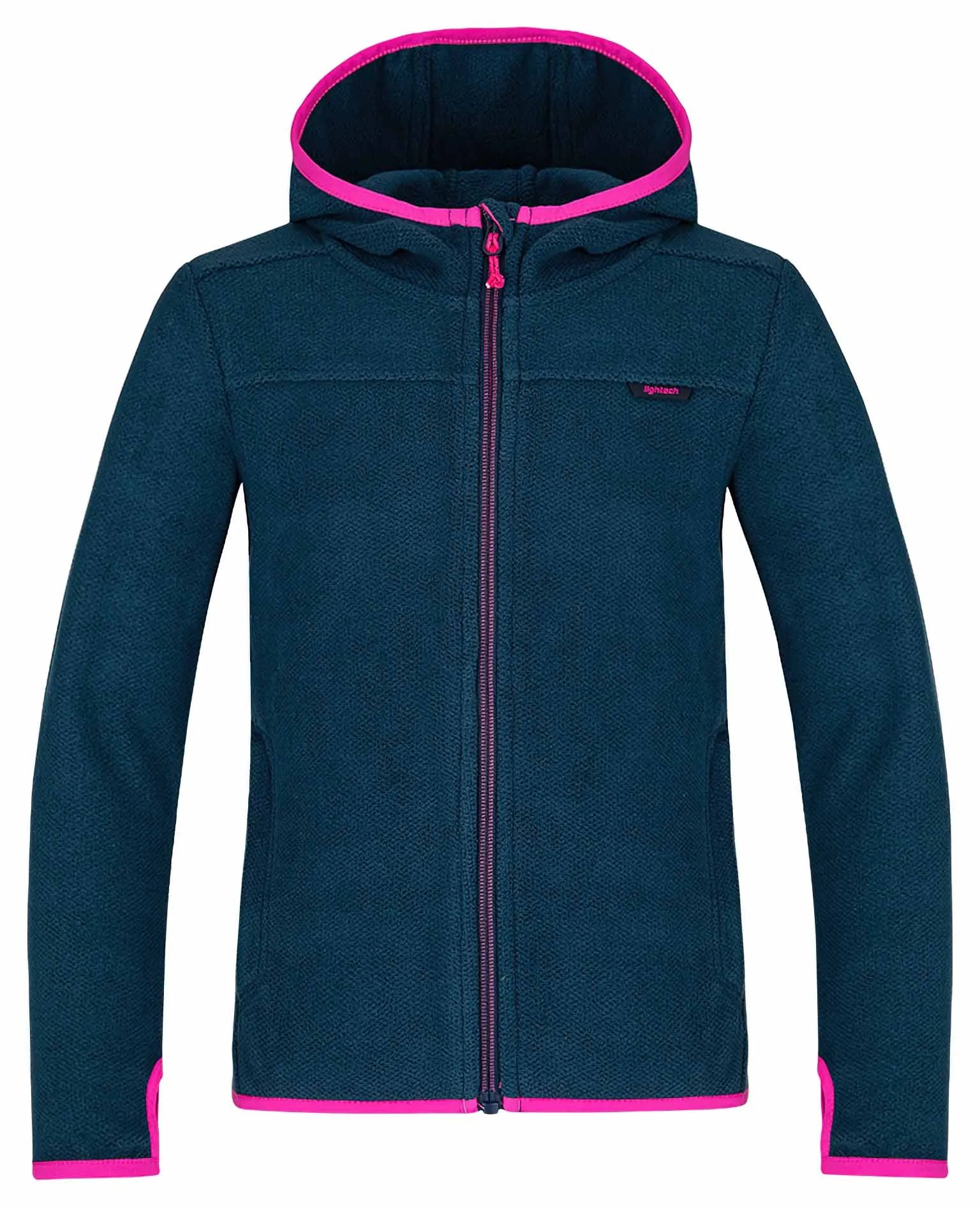Sweat à capuche enfant Loap Qwaro Bleu