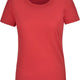 Дамска тениска James & Nicholson Vintage Shirt Red