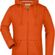 Дамски суичър James & Nicholson Vintage Hoody Orange